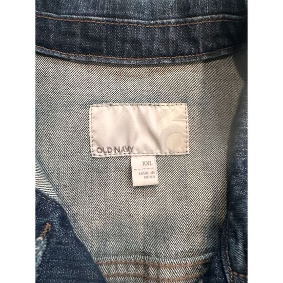 Old Navy Denim Jean Jacket Size XXL - Picture 4 of 4